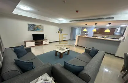 Apartment - 2 Bedrooms - 2 Bathrooms for rent in East Porto Drive - Porto Arabia - The Pearl Island - Doha