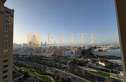 Apartment - 1 Bedroom - 2 Bathrooms for rent in West Porto Drive - Porto Arabia - The Pearl Island - Doha