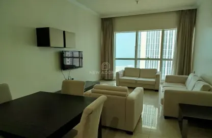 شقة - غرفة نوم - 1 حمام للايجار في برج جولدن باي - الخليج الجنوبي - الخليج الغربي - الدوحة