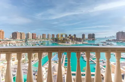 Apartment - 3 Bedrooms - 4 Bathrooms for sale in West Porto Drive - Porto Arabia - The Pearl Island - Doha