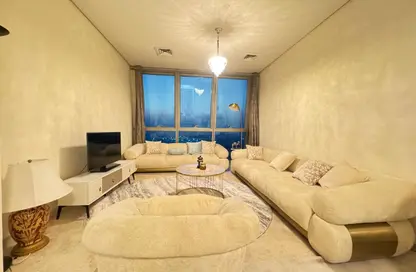 Apartment - 1 Bedroom - 2 Bathrooms for rent in Zig Zag Tower B - Zig Zag Towers - West Bay - Doha