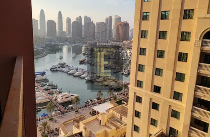 Apartment - 2 Bedrooms - 3 Bathrooms for rent in East Porto Drive - Porto Arabia - The Pearl Island - Doha