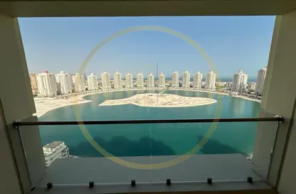 شقة - غرفة نوم - 2 حمامات للايجار في ابراج المتحدة - فيفا بحرية - جزيرة اللؤلؤة - الدوحة