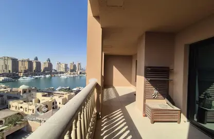 Apartment - 1 Bedroom - 2 Bathrooms for sale in East Porto Drive - Porto Arabia - The Pearl Island - Doha