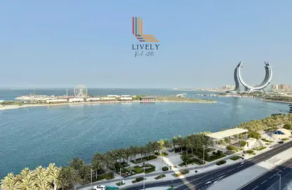 Apartment - 2 Bedrooms - 4 Bathrooms for rent in Lusail Residence - Marina District - Lusail
