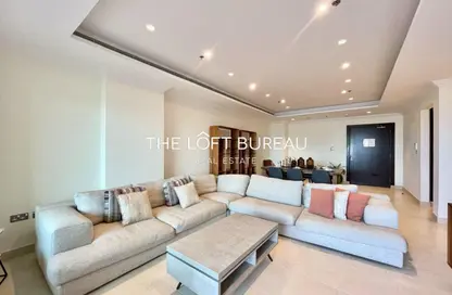 Apartment - 2 Bedrooms - 3 Bathrooms for rent in East Porto Drive - Porto Arabia - The Pearl Island - Doha