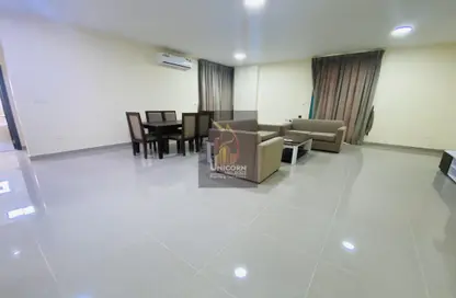 Living / Dining Room image for: Apartment - 2 Bedrooms - 2 Bathrooms for rent in Old Al Ghanim - Al Ghanim - Doha, Image 1