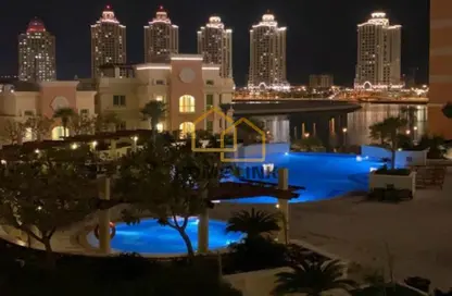 Apartment - 2 Bedrooms - 3 Bathrooms for sale in Viva West - Viva Bahriyah - The Pearl Island - Doha