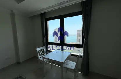 Apartment - 1 Bedroom - 2 Bathrooms for rent in East Porto Drive - Porto Arabia - The Pearl Island - Doha