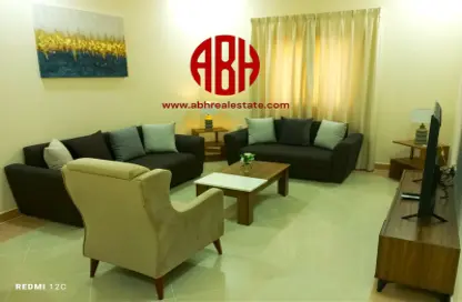 Living Room image for: Apartment - 3 Bedrooms - 3 Bathrooms for rent in Al Mana Residence - Al Sadd - Doha, Image 1