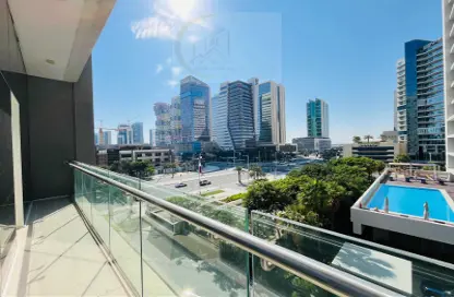 شقة - غرفة نوم - 2 حمامات للايجار في برج داماك مارينا - منطقة المارينا - الوسيل