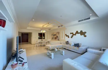 شقة - غرفة نوم - 2 حمامات للايجار في طريق بورتو الشرقي - بورتو أرابيا - جزيرة اللؤلؤة - الدوحة