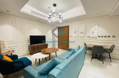 Living / Dining Room image for: Apartment - 1 Bedroom - 2 Bathrooms for rent in Salaja Street - Doha Al Jadeed - Doha, Image 1