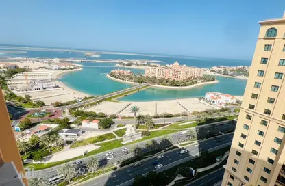 شقة - غرفة نوم - 2 حمامات للايجار في برج 14 - بورتو أرابيا - جزيرة اللؤلؤة - الدوحة