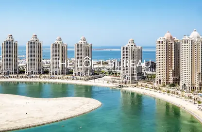 Water View image for: Apartment - 1 Bedroom - 1 Bathroom for sale in Viva East - Viva Bahriyah - The Pearl Island - Doha, Image 1