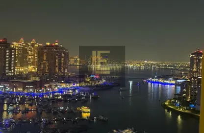 Apartment - 2 Bedrooms - 3 Bathrooms for rent in West Porto Drive - Porto Arabia - The Pearl Island - Doha