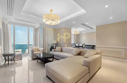 Apartment - 3 Bedrooms - 4 Bathrooms for rent in West Bay Tower - West Bay - West Bay - Doha