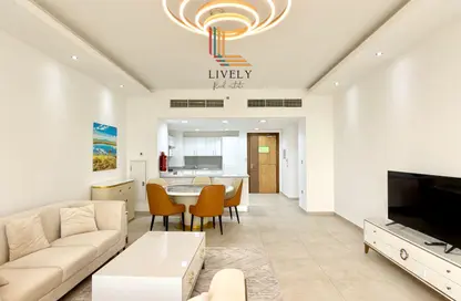 Apartment - 1 Bedroom - 1 Bathroom for rent in Marina Tower 02 - Marina District - Lusail