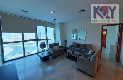 Apartment - 2 Bedrooms - 3 Bathrooms for rent in Zig Zag Tower B - Zig Zag Towers - West Bay - Doha