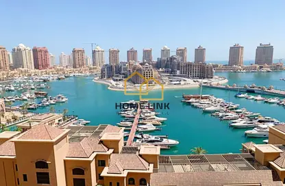 Apartment - 3 Bedrooms - 4 Bathrooms for sale in West Porto Drive - Porto Arabia - The Pearl Island - Doha