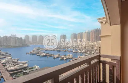 Townhouse - 2 Bedrooms - 3 Bathrooms for rent in Porto Arabia Townhouses - Porto Arabia - The Pearl Island - Doha