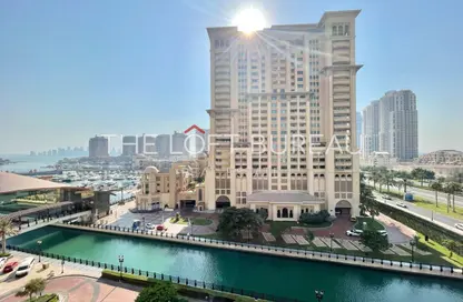 Apartment - 1 Bedroom - 2 Bathrooms for rent in West Porto Drive - Porto Arabia - The Pearl Island - Doha Apartment - 1 Bedroom - 2 Bathrooms for rent in West Porto Drive - Porto Arabia - The Pearl Island - Doha