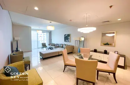 Apartment - 2 Bedrooms - 3 Bathrooms for rent in Burj DAMAC Marina - Marina District - Lusail