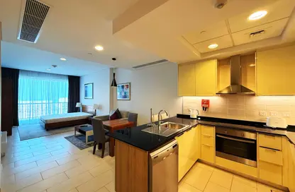 Apartment - Studio - 1 Bathroom for rent in Viva East - Viva Bahriyah - The Pearl Island - Doha
