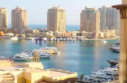 شقة - غرفة نوم - 2 حمامات للايجار في وان بورتو ارابيا - بورتو أرابيا - جزيرة اللؤلؤة - الدوحة