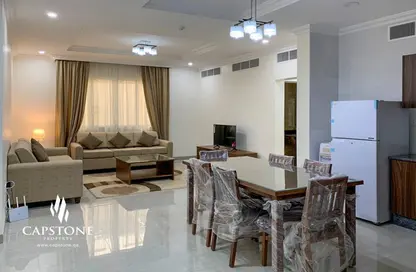Living / Dining Room image for: Apartment - 2 Bedrooms - 2 Bathrooms for rent in Old Airport Road - Old Airport Road - Doha, Image 1