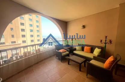 شقة - غرفة نوم - 2 حمامات للبيع في طريق بورتو الغربي - بورتو أرابيا - جزيرة اللؤلؤة - الدوحة