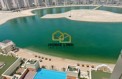 Apartment - 1 Bedroom - 2 Bathrooms for sale in Viva West - Viva Bahriyah - The Pearl Island - Doha