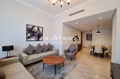 Apartment - 2 Bedrooms - 3 Bathrooms for rent in Lusail Residence - Marina District - Lusail