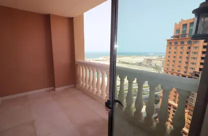 شقة - 2 غرف نوم - 3 حمامات للايجار في برج 16 - بورتو أرابيا - جزيرة اللؤلؤة - الدوحة