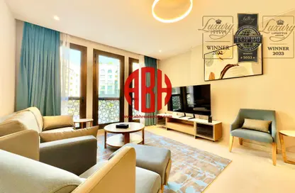 Apartment - Studio - 2 Bathrooms for rent in La Plage South - La Plage - The Pearl Island - Doha Apartment - Studio - 2 Bathrooms for rent in La Plage South - La Plage - The Pearl Island - Doha