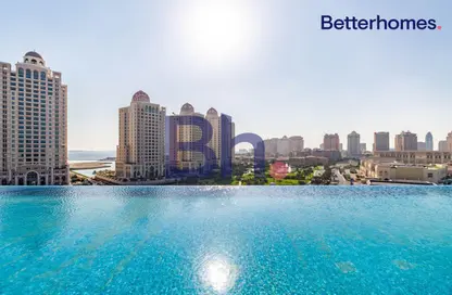 Apartment - 1 Bedroom - 2 Bathrooms for rent in Giardino Gardens - Giardino Villas - The Pearl Island - Doha