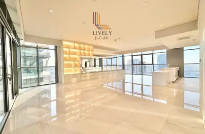 Apartment - 1 Bedroom - 2 Bathrooms for rent in Seef Lusail Tower 1 - Seef Lusail - Lusail City - Lusail