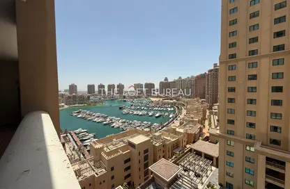 Apartment - 2 Bedrooms - 3 Bathrooms for rent in West Porto Drive - Porto Arabia - The Pearl Island - Doha
