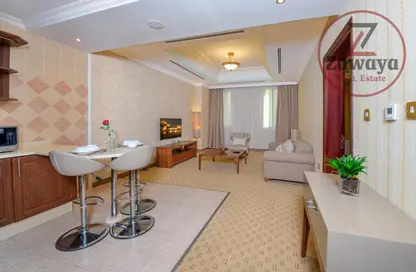 Kitchen image for: Apartment - 1 Bedroom - 1 Bathroom for rent in Al Sadd Road - Al Sadd - Doha, Image 1