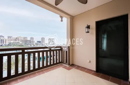 Balcony image for: Townhouse - 2 Bedrooms - 3 Bathrooms for rent in West Porto Drive - Porto Arabia - The Pearl Island - Doha, Image 1