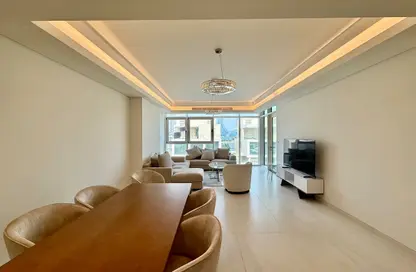 شقة - غرفة نوم - 2 حمامات للايجار في كريستال ريزيدنس - جزيرة جيوان - جزيرة اللؤلؤة - الدوحة