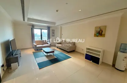 Apartment - 1 Bedroom - 2 Bathrooms for rent in West Porto Drive - Porto Arabia - The Pearl Island - Doha