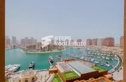 Apartment - Studio - 1 Bathroom for rent in West Porto Drive - Porto Arabia - The Pearl Island - Doha