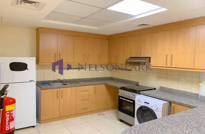 Kitchen image for: Apartment - 2 Bedrooms - 3 Bathrooms for rent in La Piazza - Fox Hills - Lusail, Image 1