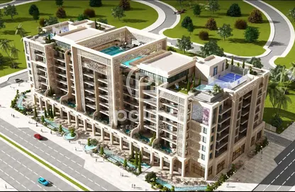 Apartment - 1 Bedroom - 2 Bathrooms for sale in The Gate by MK Residence - Fox Hills - Lusail