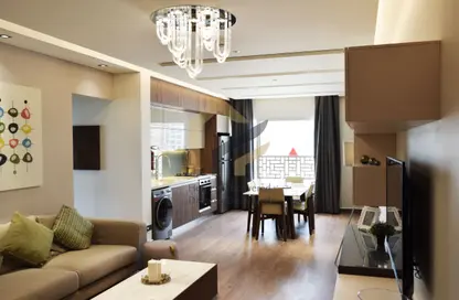 Apartment - 3 Bedrooms - 3 Bathrooms for rent in Downtown - Qatar Entertainment City - Lusail