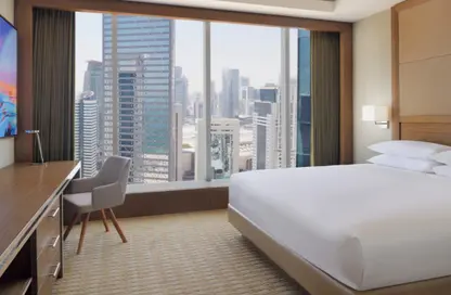 Apartment - 3 Bedrooms - 3 Bathrooms for rent in Delta Hotels City Center Doha - Aba Almsan - West Bay - Doha