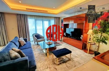 دوبلكس - 2 غرف نوم - 3 حمامات للايجار في ابراج باي - منطقة الأبراج - جزيرة اللؤلؤة - الدوحة