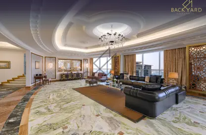 Apartment - 6 Bedrooms - 7 Bathrooms for rent in Dusit Hotel  and  Suites Doha - Diplomatic Street - West Bay - Doha