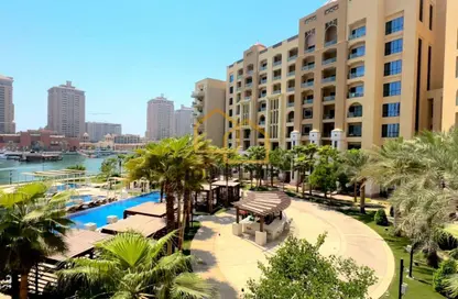 Apartment - 2 Bedrooms - 4 Bathrooms for sale in East Porto Drive - Porto Arabia - The Pearl Island - Doha